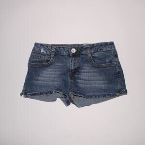 Vintage Y2K Mudd Jeans Denim Micro Shorts Size 7